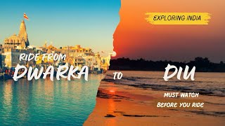 Epic Ride from Dwarka to Diu  Part 1 [upl. by Akiehsat751]