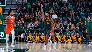 Baylor Basketball M Norchad Omier Highlights vs Sam Houston  November 12 2024 [upl. by Kato588]