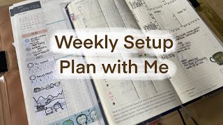 A chaotic weekly setup video  Plan With Me [upl. by Anitsirk]