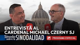 Entrevista al Cardenal Michael Czerny en el Sínodo de la Sinodalidad  22 octubre 2024 [upl. by Allez]