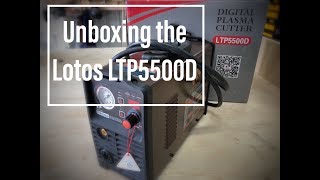 Lotos LTP 5500D Unboxing and First Use [upl. by Eikcim]