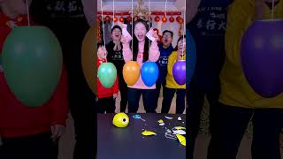 Golden Egg Cutting Challenge Who Is The Luckiest Person Funnyfamily Partygames [upl. by Supat]