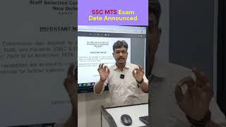 SSC MTS Exam Date Announced Get Ready with Abhipedia’s Expert Guidance [upl. by Rodge]