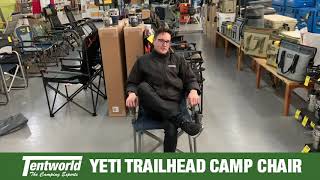 YETI Trailhead Camp Chair  Close Look Features amp Specifications Reviewed [upl. by Row]