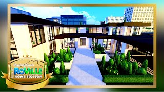 🏡 Family Airport Mansion  Best Of RoVille  Home Edition With House Code  RoVille Tours [upl. by Vivi]