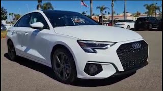 Audi A3 40 TFSI 2024 in Ibis White with Black Interior [upl. by Patsy]