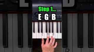 Simple Chord learn piano pianolession pianomusic learnmusic pianolessons music trending [upl. by Doerrer962]