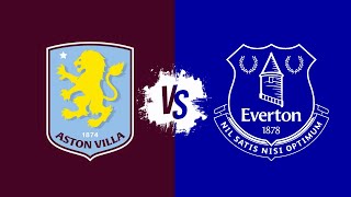 PREMIER LEAGUE Aston Villa vs Everton live stream watch along w AVFCStatto [upl. by Wilona]