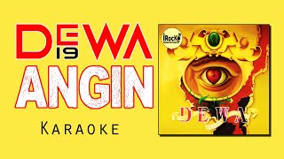 Dewa 19  Angin Karaoke  iRocK Music [upl. by Idelia]