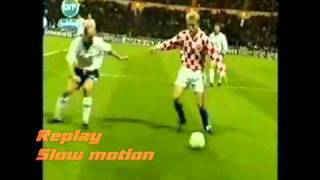 Robert Prosinecki dribbling England players [upl. by Ahselef]