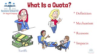 What is Quota  International Business  From A Business Professor [upl. by Fenner]