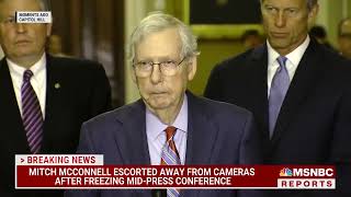 Mitch McConnell  Freezing update News [upl. by Ellebana82]