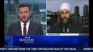 Federal NDP Leader Jagmeet Singh supports LNG pipeline in BC [upl. by Tacklind]