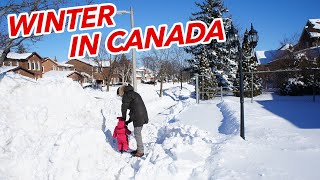 How do Canadians live  How to Survive Winter in Canada [upl. by Zak]