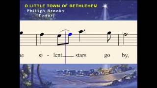 Q11c O Little Town of Bethlehem Tenor [upl. by Kippie]