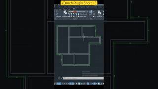 ✅Automatic Dimension generator in AutoCAD  YQArch Plugin shorts new autocad [upl. by Akcirret]