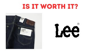 Lee 101 Raider Selvedge Review and fitting lee mensfashion urbanlad [upl. by Pavior]