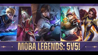 🔴Live Playing with Subscribers😎🔥Day 4 in Moba Legends 5v5🔥Join Fast  mobalegends5v5 [upl. by Nirrol]