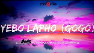 Yebo Lapho ft Felo le Tee  Lyric Video Visualizer  Viral South African Hits  Amapiano Hits 2024 [upl. by Hylan]