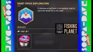 Fishing Planet SaintCroix Exploration Mission Guide [upl. by Aihsyak]