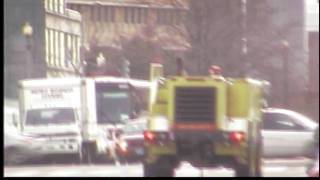 Oshkosh FireRescue Crash Truck in DC [upl. by Valdes683]