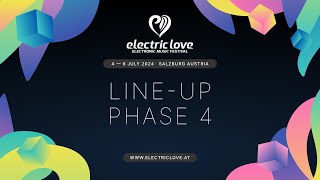 Electric love Festival 2024 LineUp Phase 4 [upl. by Sholom447]