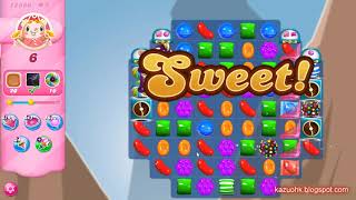 Candy Crush Saga Level 12856 Impossbile without boosters in 2nd version [upl. by Adlesirc]