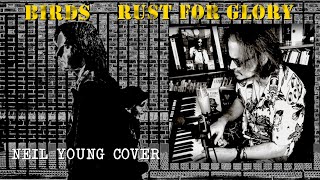 Birds Neil Young cover on keyboard by Rust For Glory tribute [upl. by Hunger]