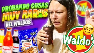 Probando los productos más raros de waldos  están ricos o no  Kristal V [upl. by Sarajane]