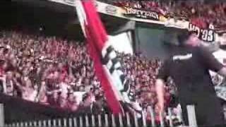 Eintracht Frankfurt Fans Celebrating  earthquake effect [upl. by Scully445]