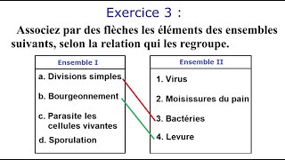 Les microbes exercices corrigés [upl. by Okkin]