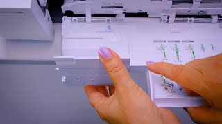 b68 AIRLOCK Tutorial – Conversion from Overlock to Coverstitch [upl. by Laitselec]