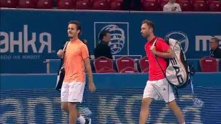 Sofia Open  Highlights from Koolhof and Middelkoop vs T de Bakker and R Haase [upl. by Raual]