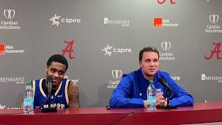 Will Wade and McNeese State postgame press conference [upl. by Anniram695]