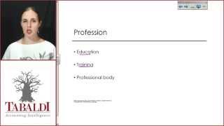 AUE2601  Topic 1  The Accounting Profession Structure in South Africa [upl. by Voltz]