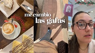 Vlogmas 06🎄 me cambio las gafas día productivo pasar tiempo con mi gente [upl. by Pitchford]