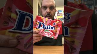 New product strawberry flavour Daim bar 🍫🍫 daim daimbar chocolate chocolatelover shorts [upl. by Suolevram483]