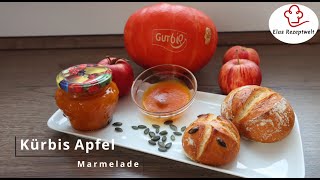 Kürbismarmelade mit Apfel und einem Hauch Zimt [upl. by Prospero]