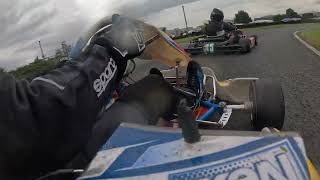 Hooton Park Circuit Indikart  Round 7 2024 4th August 2024 Rotax Senior Heavy 177 Final [upl. by Swayne482]