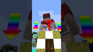 Hole And Door Leads To Miku Hatsune👧 VS MrBeast💰 shorts minecraft [upl. by Mabel]