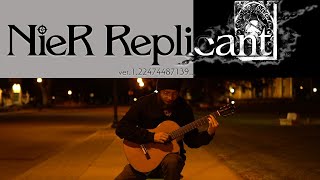 Nier ReplicantGestalt  Dispossession AND Faltering Prayer  Starry Sky Classical Guitar Cover [upl. by Noived]