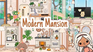 🐌Modern Mansion✨House Design Idea Toca Boca 🪵 Toca Life World  Makeover [upl. by Japha]