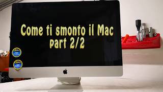 Disassemblare iMac 2009 27quot per reflow scheda grafica parte 22 [upl. by Lletnohs]