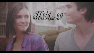 Damon amp Elena  Hold on I still need you 8x16 [upl. by Ariahs]