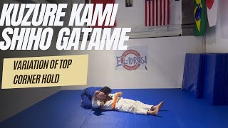 Turnover From Turtle To Kuzure Kami Shiho Gatame  Variation of Top Four Corner Hold [upl. by Edwards]