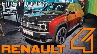 Renault 4 STUNS at 2024 Paris Motor Show [upl. by Ariaz610]