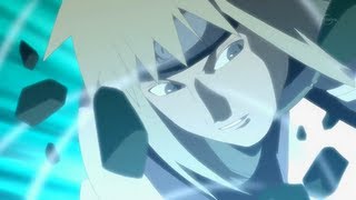 Naruto Unreleased  Break down  MINATO vs Tobi HD [upl. by Lambertson]