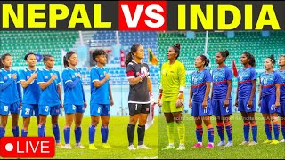 Nepal Vs India  Live  SemiFinal  SAFF Womens Championship 2024 Live Streaming  Nepal vs India [upl. by Brottman]