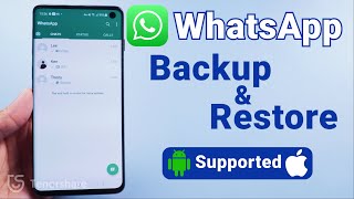 WhatsApp Backup amp Restore with iCareFone Transfer – Android amp iOS Supported Full Guide [upl. by Rramed]