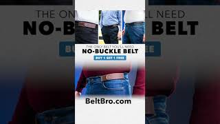 Easy amp Lightweight Belt for Everyone  BeltBro NoBuckle [upl. by Nedlog118]